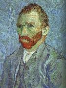 Self Portrait at Saint Remy, Vincent Van Gogh